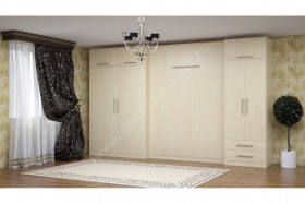 Комплект мебели со шкаф-кроватью трансформер Ратмир в Ужуре - uzhur.katalogmebeli.com | фото 2