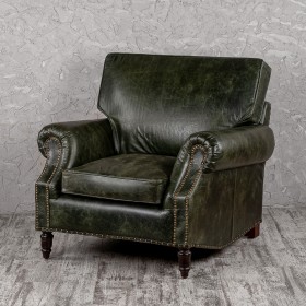 Кресло кожаное Лофт Аристократ (ширина 1070 мм) в Ужуре - uzhur.katalogmebeli.com | фото
