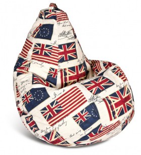 Кресло-мешок Британский Флаг в Ужуре - uzhur.katalogmebeli.com | фото