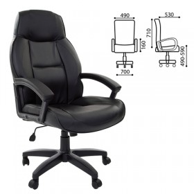 Кресло офисное BRABIX Formula EX-537 (черный) в Ужуре - uzhur.katalogmebeli.com | фото