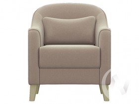 Кресло отдыха Комфорт-4 (бесцветный лак/CATANIA LATTE) в Ужуре - uzhur.katalogmebeli.com | фото 2