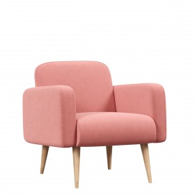 Уилбер ЛД.306010.000 Кресло (Светло-розовый, ткань UNI IDEA 1031) в Ужуре - uzhur.katalogmebeli.com | фото 2