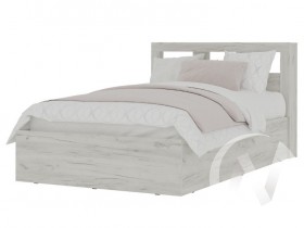 Кровать 1,2 МС Гранд (дуб крафт белый) в Ужуре - uzhur.katalogmebeli.com | фото