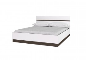 Кровать 1,6м Вегас (Венге/Белый) в Ужуре - uzhur.katalogmebeli.com | фото