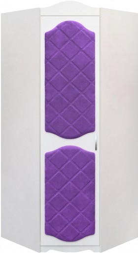 Шкаф угловой Иллюзия 32 Фиолетовый в Ужуре - uzhur.katalogmebeli.com | фото