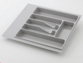 Вкладыш для кухонных принадлежностей, белый, Volpato 300 мм в Ужуре - uzhur.katalogmebeli.com | фото 1